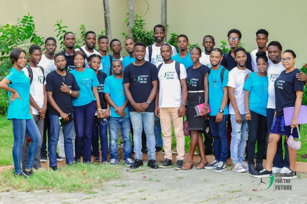Stand Up For The Future youth team gathered together
